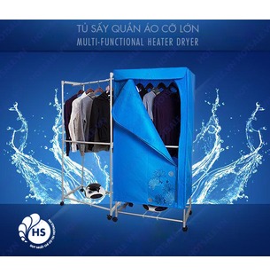 Máy sấy, tủ sấy quần áo Pusan Hàn Quốc 2 tầng