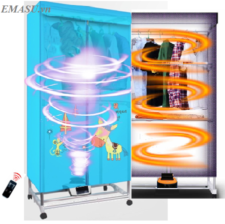 Máy sấy quần áo diệt khuẩn Emasu Nhật Bản - ET308UV